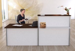 günstige Rezeptionstheken mit Aufbauserviceervice