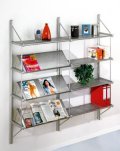 Stahl-Wandregal für Arbeitszimmer