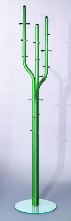 Standgarderobe Kaktusform mit 24 Mantelhaken