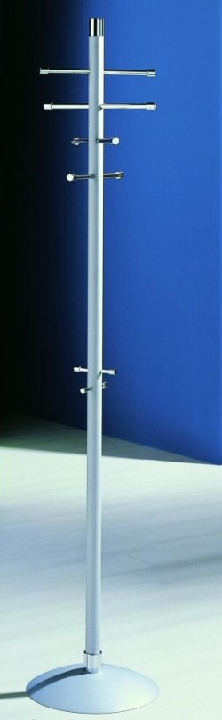 Metall-Standgarderobe Minarett-silber
