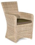 Geflecht-Gartensessel im Antik-Look