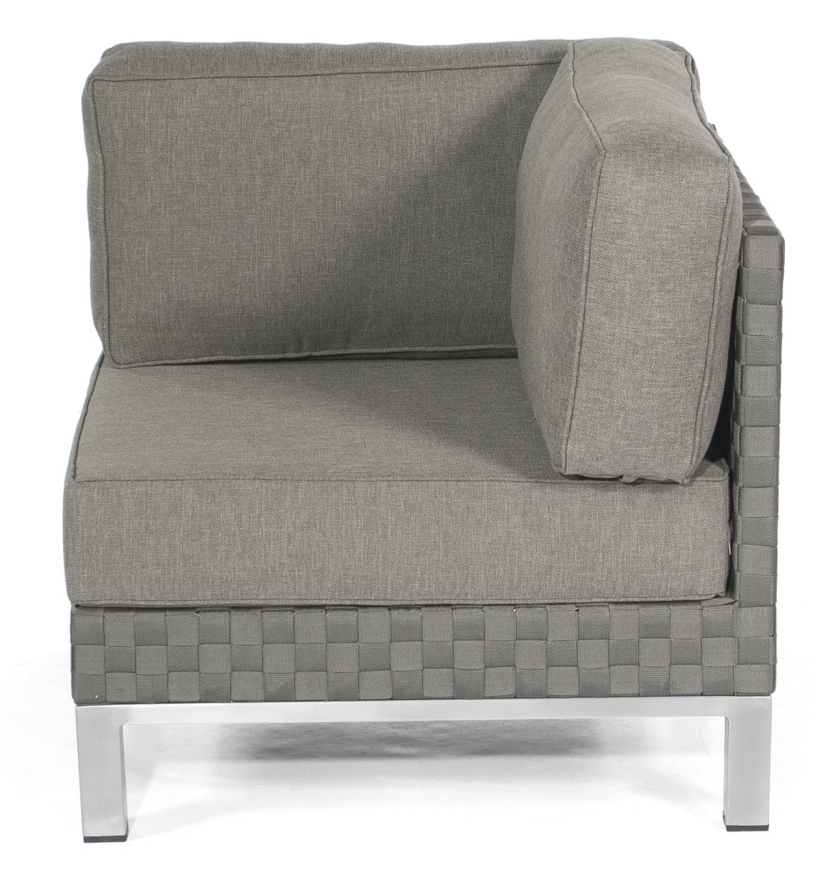 Terrasse-Eckcouch bequem und wetterfest frei gestaltbar