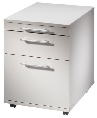 Untertisch-Hängeregisterschrank mit Laufrollen
