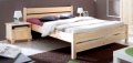 robustes Doppelbett aus Kiefer massiv