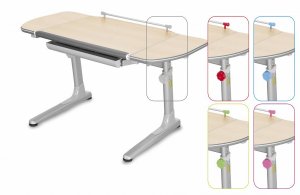 Kinderschreibtisch mit neigbarer Tischplatte