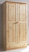 Schlafzimmerschrank Kiefer natur